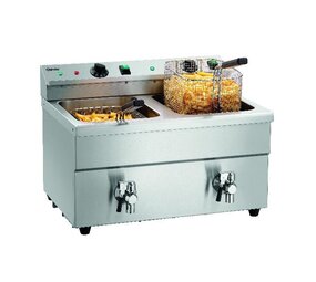 Bartscher Inductiefriteuse 2x8l plus