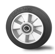 Wheel, Ø 200mm, elastic-tyre, 400KG