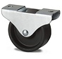 Fixed-wheel castor, Ø 45 mm, fully polypropylene wheel, 55KG