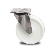 Zwenkwiel, Ø 200mm, Polyamide wiel, 500KG