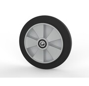 Wheel, Ø 250mm, elastic-tyre, 500KG