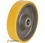 Heavy duty Wheel from Vulcanized Polyurethane tread, precision ball bearing, Wheel-Ø 100mm, 250KG