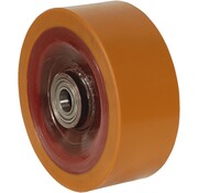 Wheel, Ø 200mm, Vulcanized Polyurethane tread, 2000KG