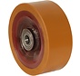 Heavy duty Wheel from Vulcanized Polyurethane tread, precision ball bearing, Wheel-Ø 400mm, 4000KG