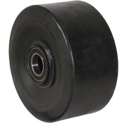 Wheel, Ø 200mm, Vulcanized elastic rubber tires, 1200KG