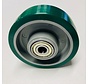 Industrial Wheel from Injected polyurethane, precision ball bearing, Wheel-Ø 125mm, 200KG