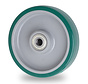 Industrieel wiel van geïnjecteerd polyurethaan, precisiekogellager, wiel-Ø 200 mm, 500 kg