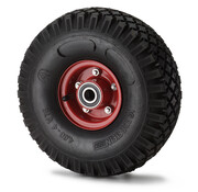 Wheel, Ø 260mm, pneumatic tyre block profile, 210KG