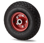 Wheel, Ø 300mm, pneumatic tyre block profile, 300KG