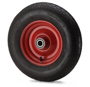 Wheel, Ø 405mm, pneumatic tyre block profile, 400KG