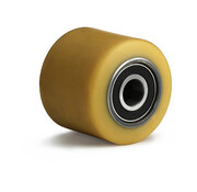 wheel, Ø 85mm, vulcanized polyurethane tread, 650KG