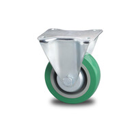 Vast wiel Ø100x35mm Polyurethaanband – 250kg