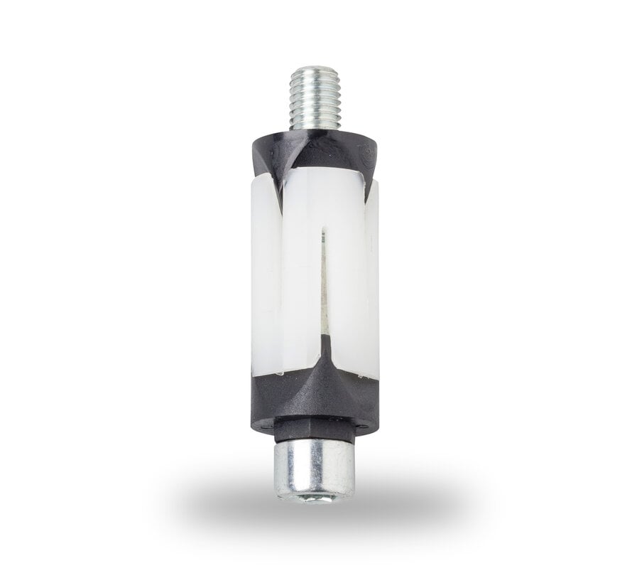 expander bevestiging, Asgat-Ø12,2mm, geschikt voor ronde buis: 17,9 - 19,7 mm