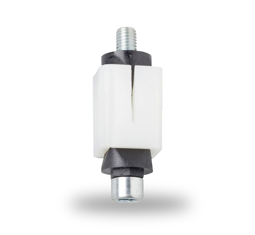 expander bevestiging, Asgat-Ø12,2mm, geschikt voor vierkante koker: 25,8 - 29,5 mm