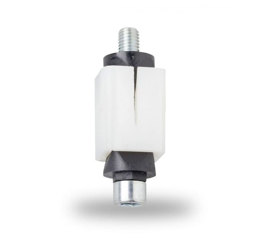 expander bevestiging, Asgat-Ø8-10,2mm, geschikt voor vierkante koker: 17,0 - 20,9 mm