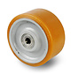 Heavy duty Vulkollan® Covestro tread welded steel core, precision ball bearing, Wheel-Ø 500mm, 150KG