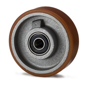 Vulkollan® Covestro tread cast iron, Ø 125x50mm, 550KG