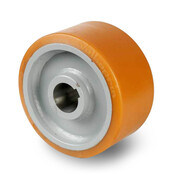 drive wheel Vulkollan® Covestro tread welded steel core, Ø 450x125mm, 4300KG