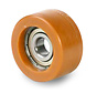 Printhopan guiding roller tread Vulkopan steel core, precision ball bearing, Wheel-Ø 70mm, 160KG