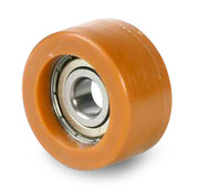 Printhopan guiding roller tread steel core, Ø 100x25mm, 260KG