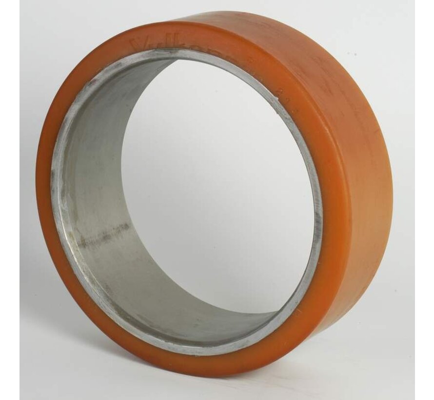 Vulkollan® cylindrical press-on tyres, Ø 914x406mm, 22200KG