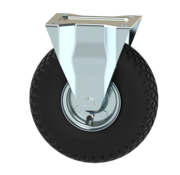 Bokwiel met luchtband 3.00-4 (Ø260mm) max. draagvermogen 150 kg