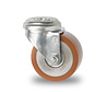 swivel castor, Ø 55mm, vulcanised polyurethane tread, 100KG