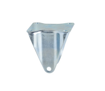 fixed castor fork Ø100mm top plate 200kg