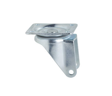 swivel castor fork with brake Ø125mm top plate 250KG