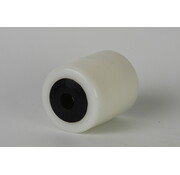 Polyamide PA6 Pallet roller Ø85x70 mm, with watertight sealing, axle hole: 20 mm, Hub length: 75 mm