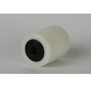 Polyamide PA6 Pallet roller Ø85x75 mm, with watertight sealing, axle hole: 20 mm, Hub length: 80 mm