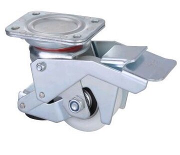 Leveling caster 80x40mm nylon wheel, load capacity 350KG