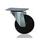 Swivel castor, Ø 100mm, Heat-resistant glass-fibre reinforced PA6 wheel, 170KG