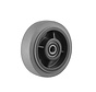 wheel, Ø 160, grey non-marking thermoplastic rubber tyre, 200KG