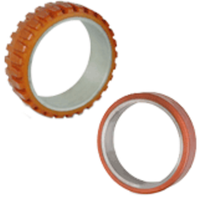 Press belts Vulkollan polyurethane