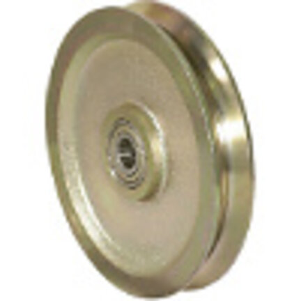 100.03 Grooved castors with ball bearing