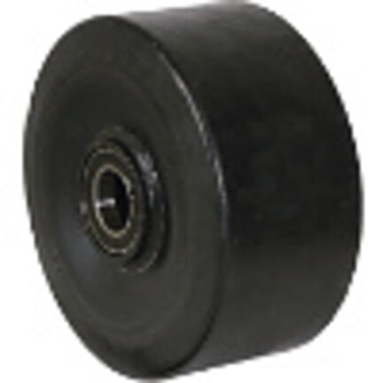 100.77 Elastic rubber heavy duty wheel up to 1,800 KG