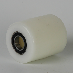 Nylon pallet rollers with ball bearing