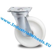 Swivel caster, Ø 200mm, Polyamide wheel, 1000KG