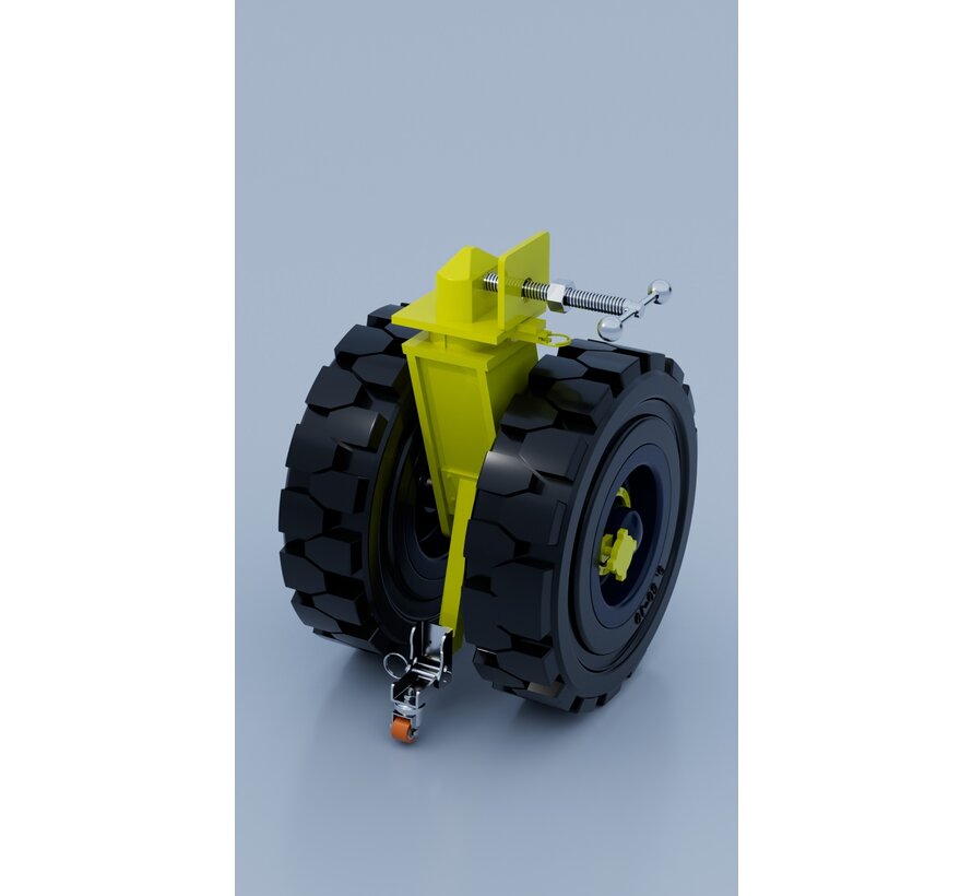 13,000KG Load Capacity Shipping Container Castors with Wheels for Rough Terrain