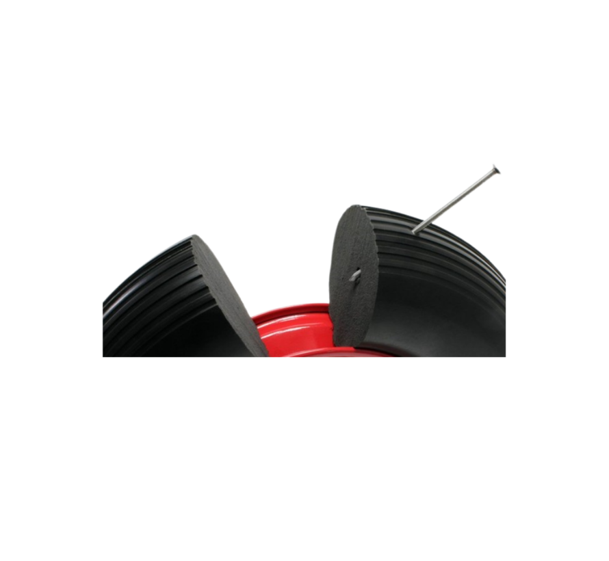 PU puncture-proof wheel 260x85 with plastic rim