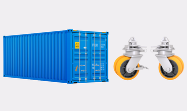 Containerwielen voor zeecontainers – zo worden stalen kolossen mobiel