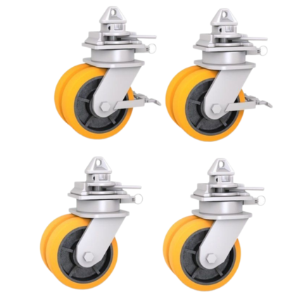 Swivel and fixed-wheel applications