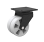 swivel castor, Ø 200mm, nylon (PA6), 1600KG