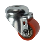 swivel castor, Ø 35 mm, vulcanised polyurethane tread, 100KG