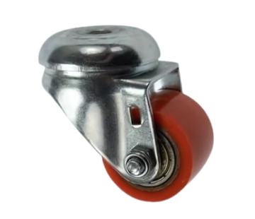 swivel castor, Ø 35 mm, vulcanised polyurethane tread, 100KG