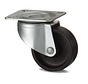 Swivel castor, Ø 25mm, all polypropylene wheel, 15kg
