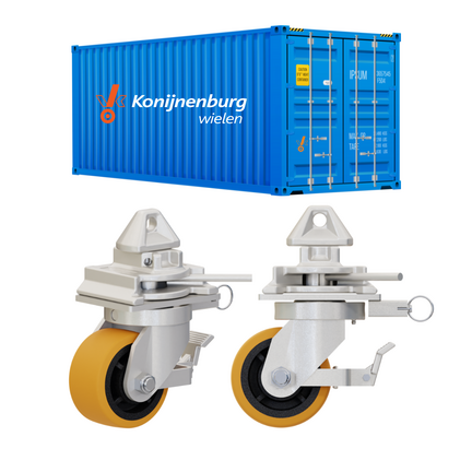 ISO Zeecontainer wielen - Container Wielen