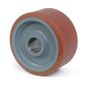 Vulkollan® Covestro tread cast iron, Ø 400x100mm, 3050KG