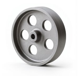Cast-iron wheels